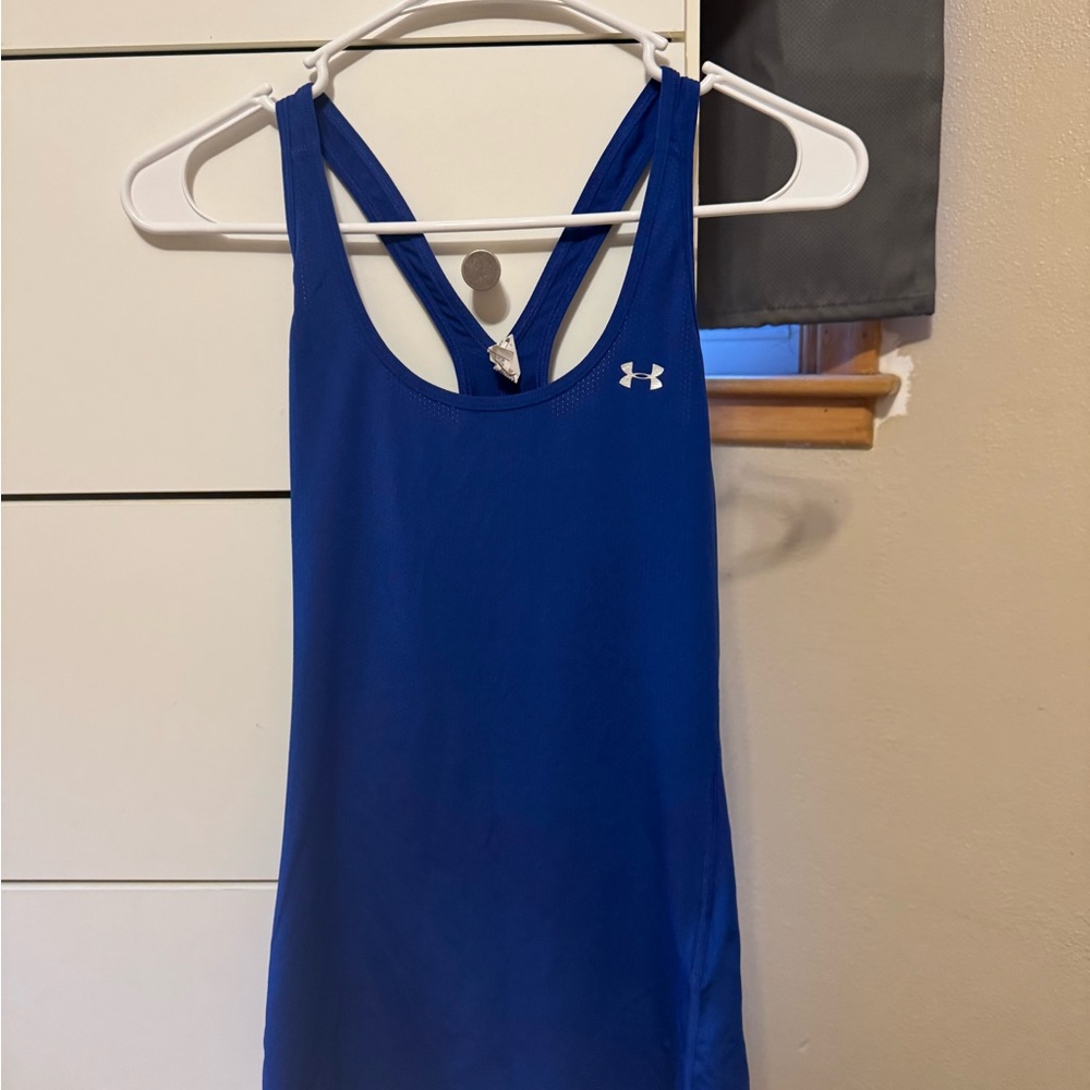 💥 LAST CHANCE💥 Under Armour Royal Blue Racerback Performance Tank